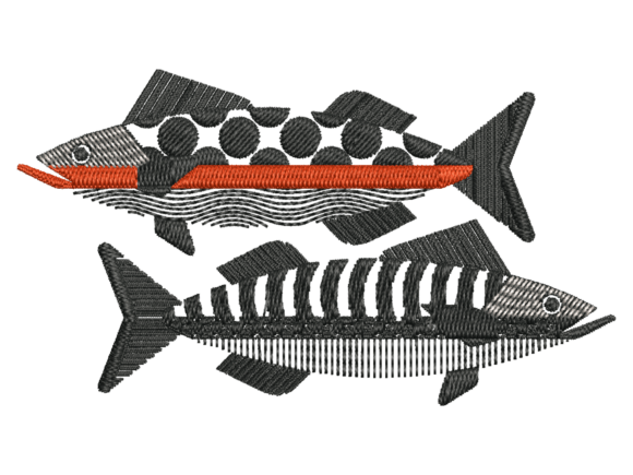 Abstract Fish Embroidery: A Designerβs Review