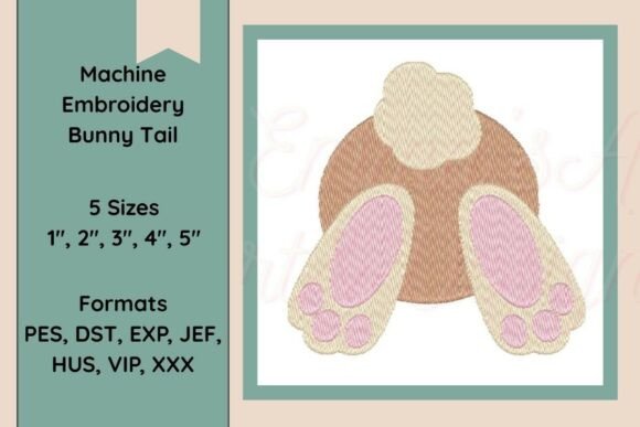 Bunny Cotton Tail Embroidery Design Review