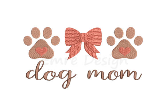 Coquette Dog Mom Embroidery Design Review