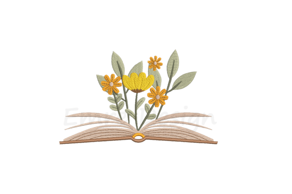 Floral Book Embroidery Design Review