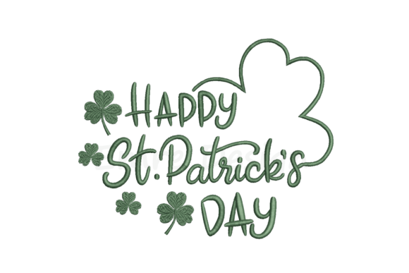Happy St Patrick S Day Embroidery Design Review