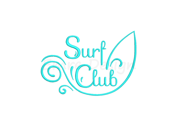 Surf Club Embroidery, Summer Design Review