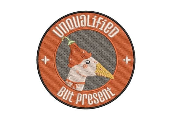 Unqualified but Present, Goose Embroidery Review